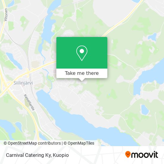 Carnival Catering Ky map