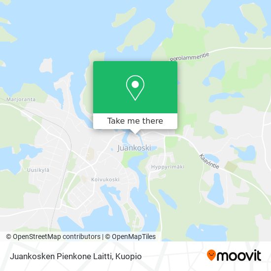 Juankosken Pienkone Laitti map