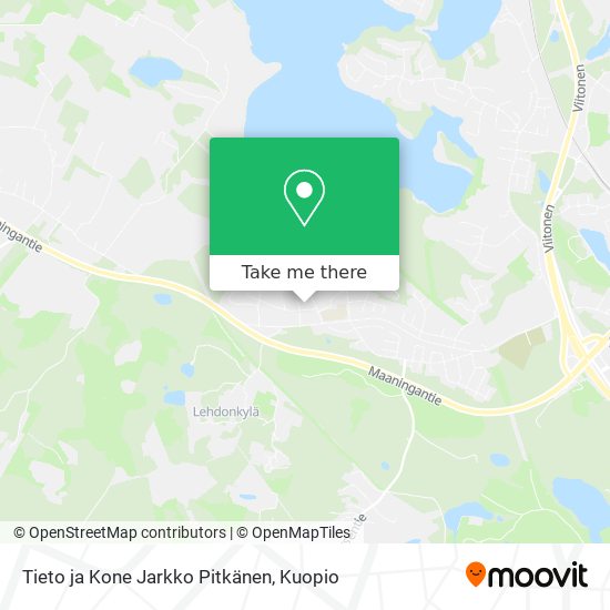 Tieto ja Kone Jarkko Pitkänen map