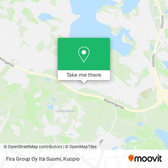 Fira Group Oy Itä-Suomi map