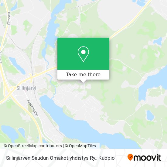 Siilinjärven Seudun Omakotiyhdistys Ry. map