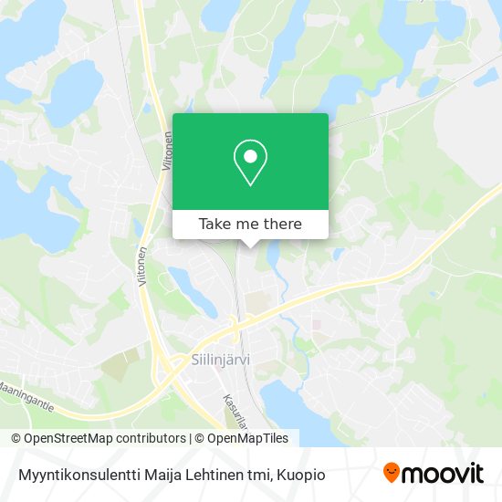 Myyntikonsulentti Maija Lehtinen tmi map