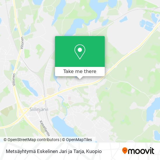 Metsäyhtymä Eskelinen Jari ja Tarja map