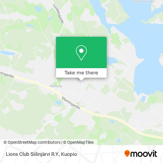 Lions Club Siilinjärvi R.Y. map
