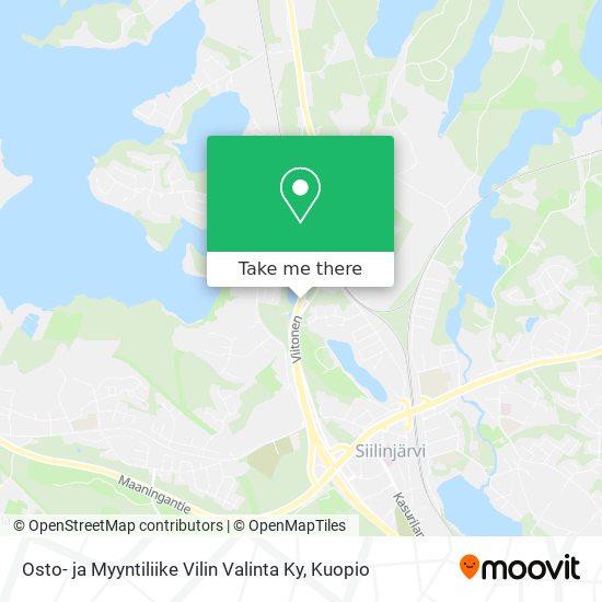 Osto- ja Myyntiliike Vilin Valinta Ky map