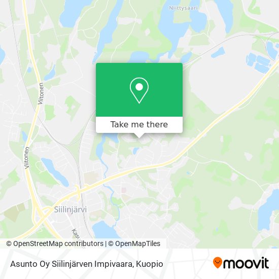 Asunto Oy Siilinjärven Impivaara map
