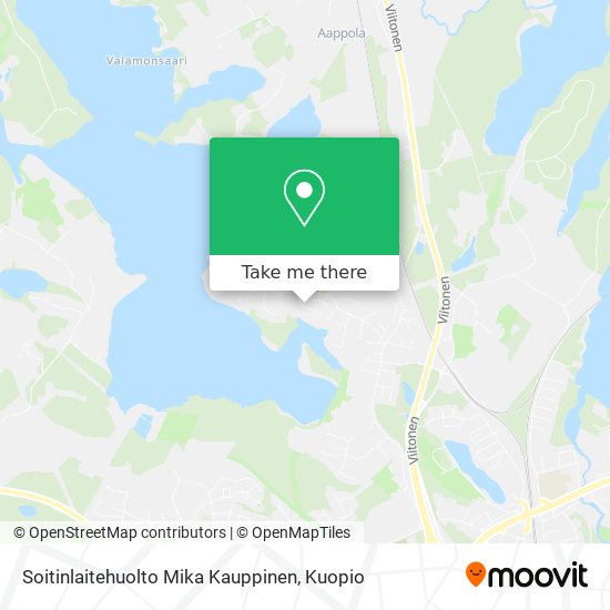 Soitinlaitehuolto Mika Kauppinen map