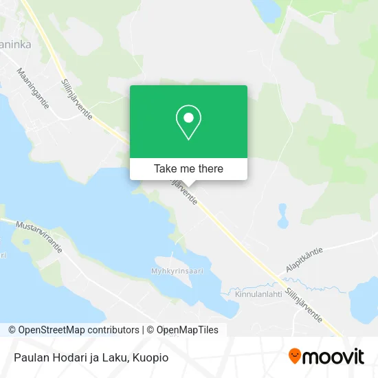 Paulan Hodari ja Laku map