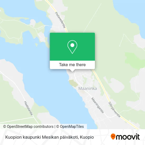 Kuopion kaupunki Mesikan päiväkoti map