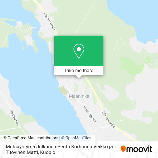 Metsäyhtymä Julkunen Pentti Korhonen Veikko ja Tuovinen Matti map