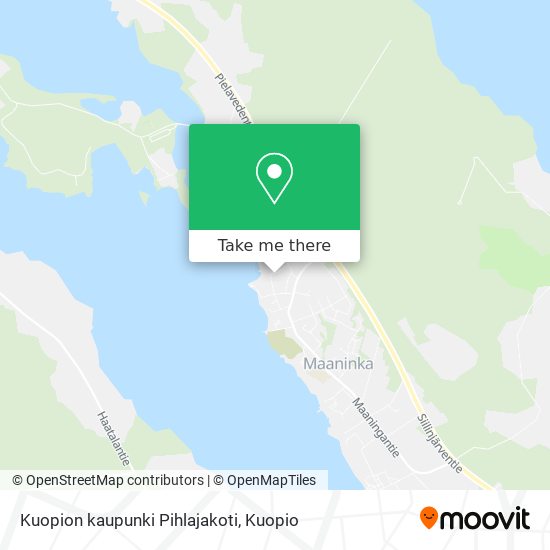 Kuopion kaupunki Pihlajakoti map