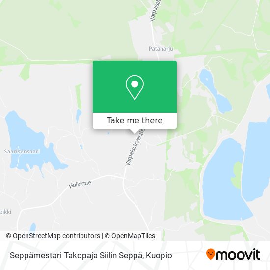 Seppämestari Takopaja Siilin Seppä map