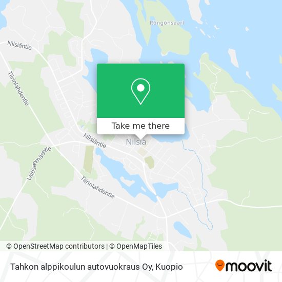 Tahkon alppikoulun autovuokraus Oy map