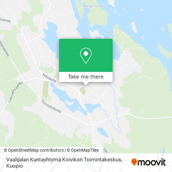 Vaalijalan Kuntayhtymä Koivikon Toimintakeskus map