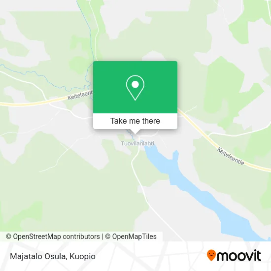 Majatalo Osula map