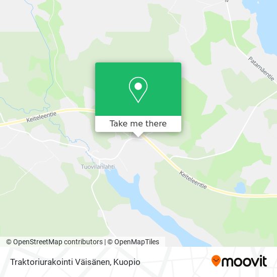 Traktoriurakointi Väisänen map