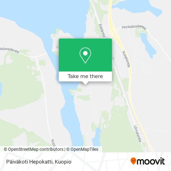 Päiväkoti Hepokatti map