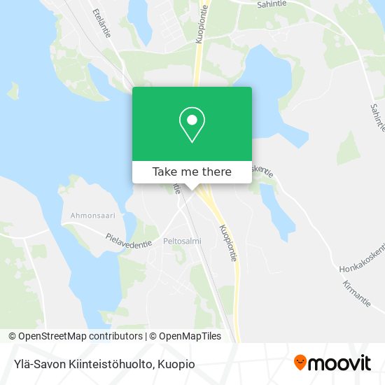 Ylä-Savon Kiinteistöhuolto map
