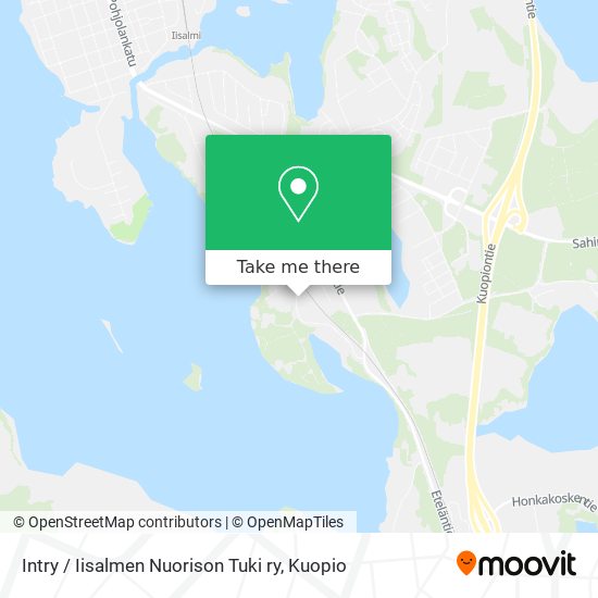 Intry / Iisalmen Nuorison Tuki ry map