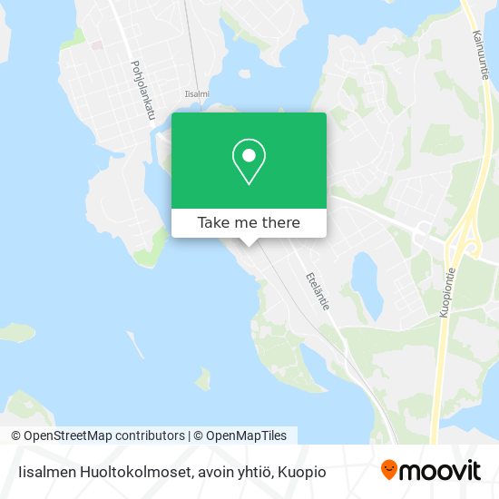 Iisalmen Huoltokolmoset, avoin yhtiö map