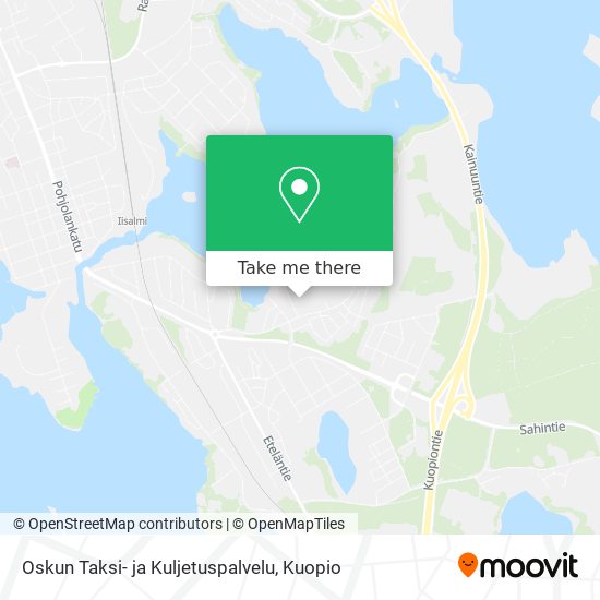 Oskun Taksi- ja Kuljetuspalvelu map