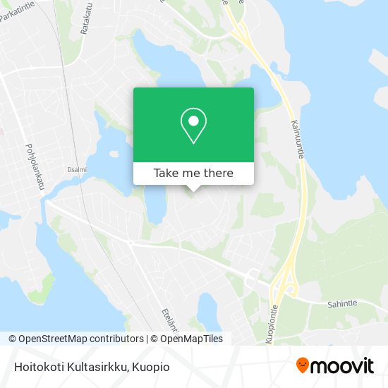 Hoitokoti Kultasirkku map