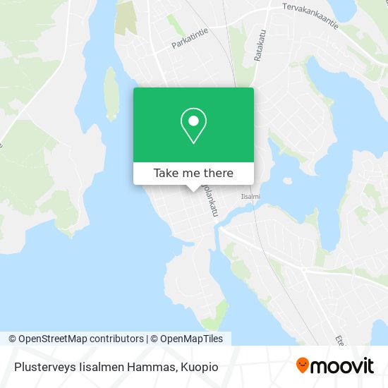 Plusterveys Iisalmen Hammas map