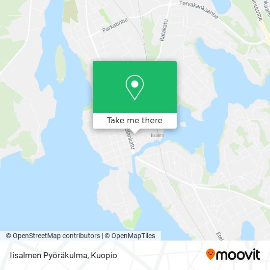Iisalmen Pyöräkulma map