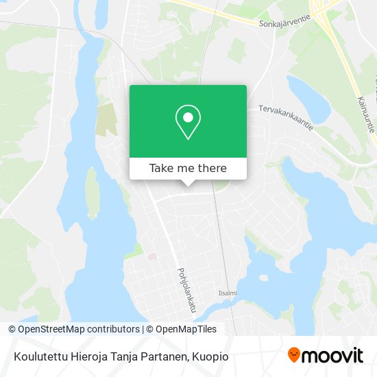 Koulutettu Hieroja Tanja Partanen map