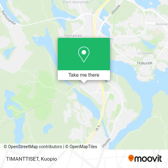 TIMANTTISET map