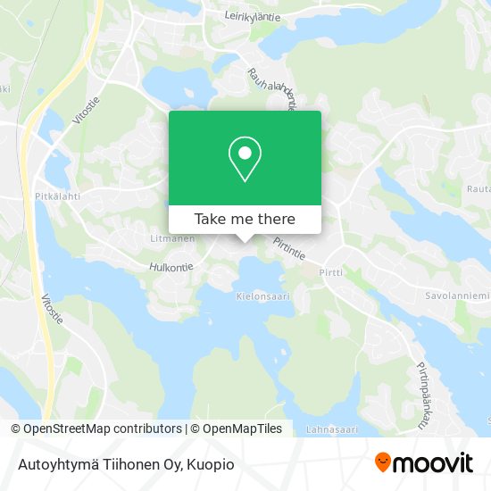 Autoyhtymä Tiihonen Oy map