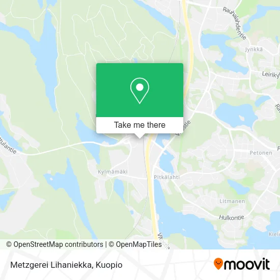 Metzgerei Lihaniekka map