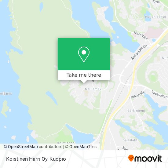 Koistinen Harri Oy map