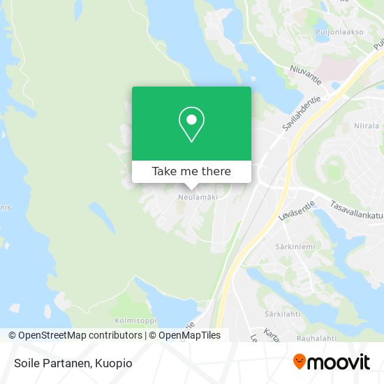 Soile Partanen map