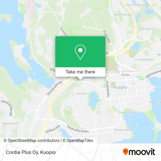 Cordia Plus Oy map