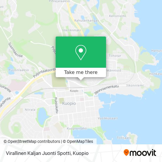 Virallinen Kaljan Juonti Spotti map