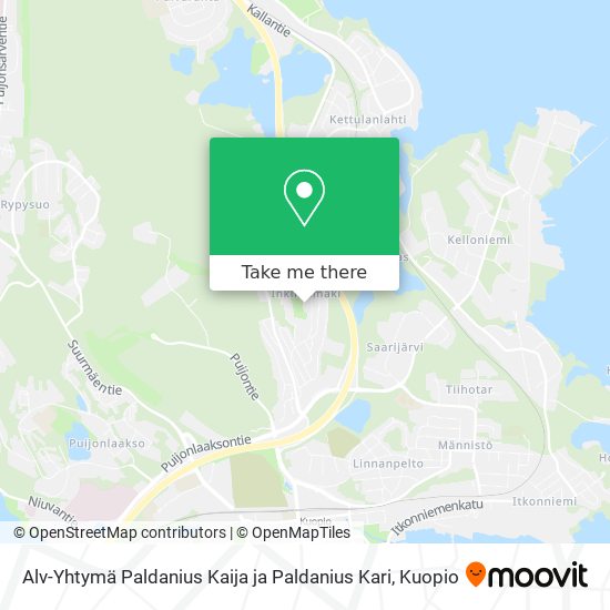 Alv-Yhtymä Paldanius Kaija ja Paldanius Kari map