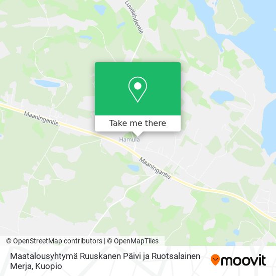 Maatalousyhtymä Ruuskanen Päivi ja Ruotsalainen Merja map