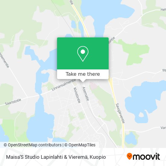 Maisa’S Studio Lapinlahti & Vieremä map