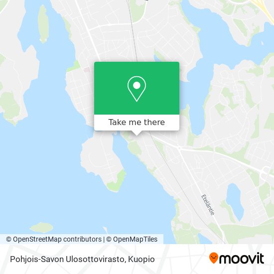 Pohjois-Savon Ulosottovirasto map
