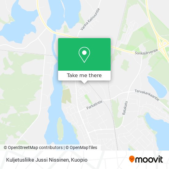 Kuljetusliike Jussi Nissinen map