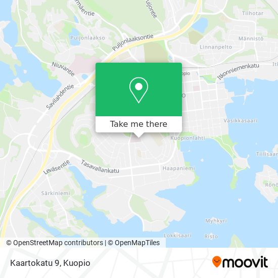 Kaartokatu 9 map