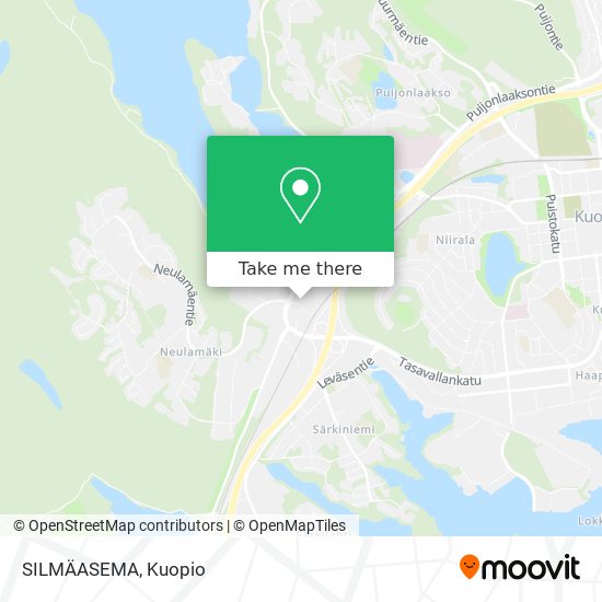 How to get to SILMÄASEMA in Kuopio by Bus?