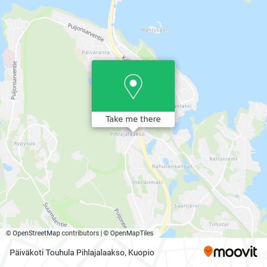 Päiväkoti Touhula Pihlajalaakso map