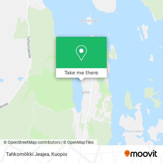 Tahkomökki Jeajea map