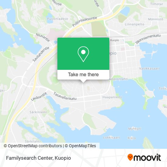 Familysearch Center map