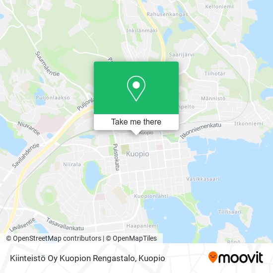 Kiinteistö Oy Kuopion Rengastalo map