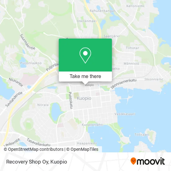 Recovery Shop Oy map