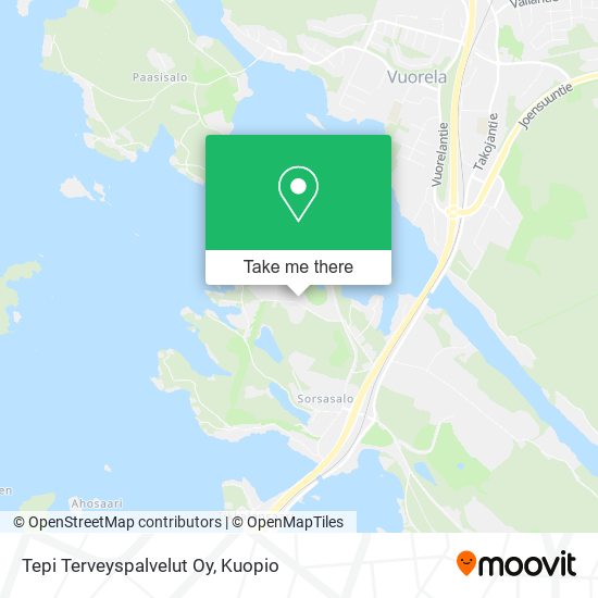 Tepi Terveyspalvelut Oy map