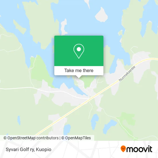 Syvari Golf Association map